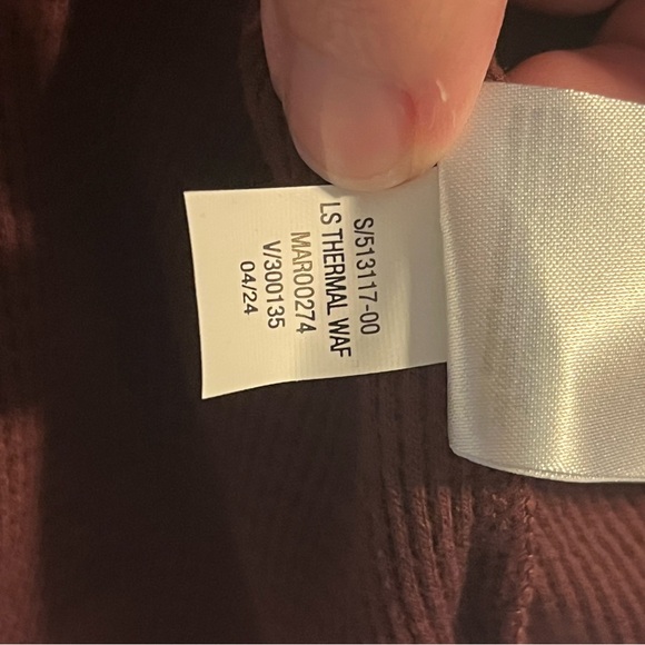 Boys XL (14-16) Maroon Old Navy Waffle Knit Tee, NWT - Picture 4 of 5